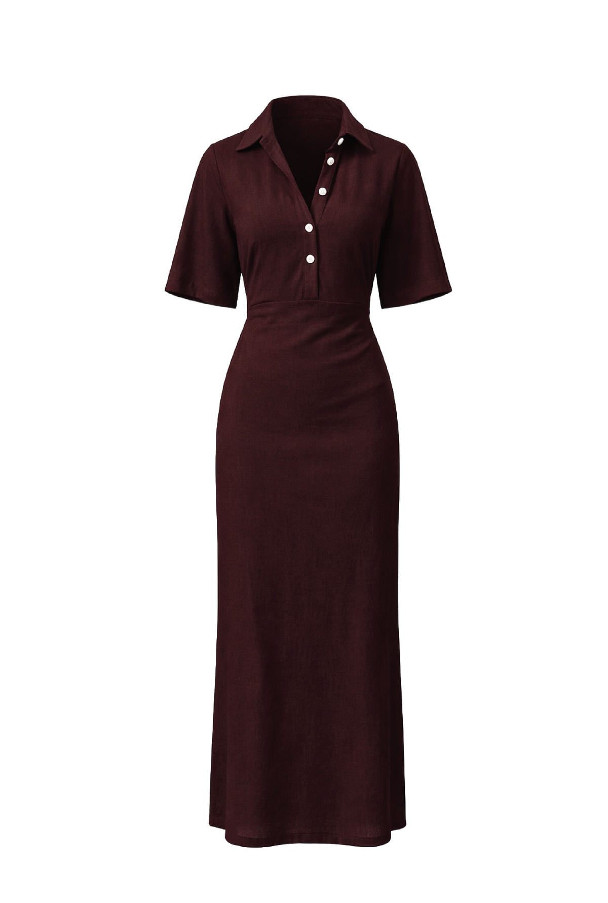 Chloe Dress- Maroon