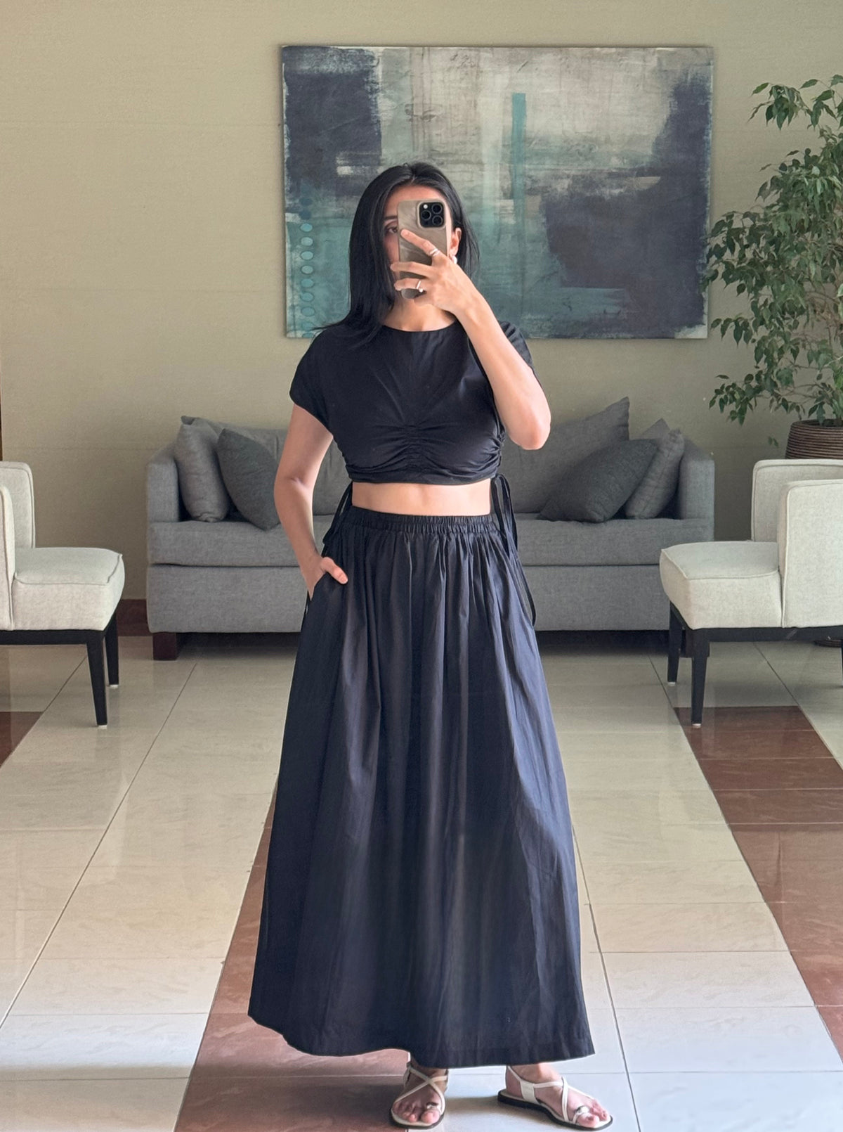 Lea Top- Black