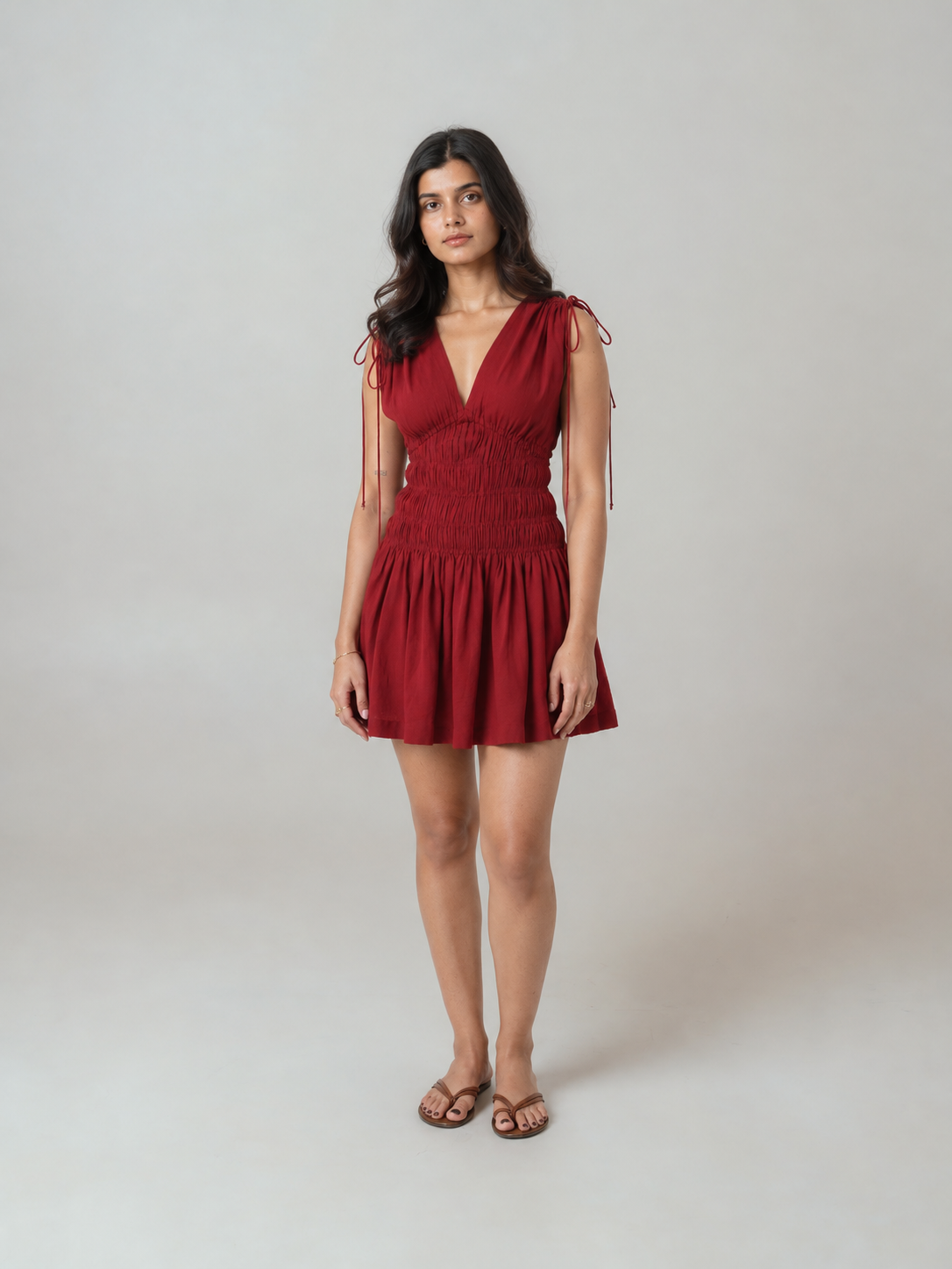 Maybel Dress-Red
