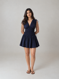 Maybel Dress-Navy