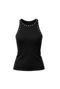 Paige Tank Top-Black