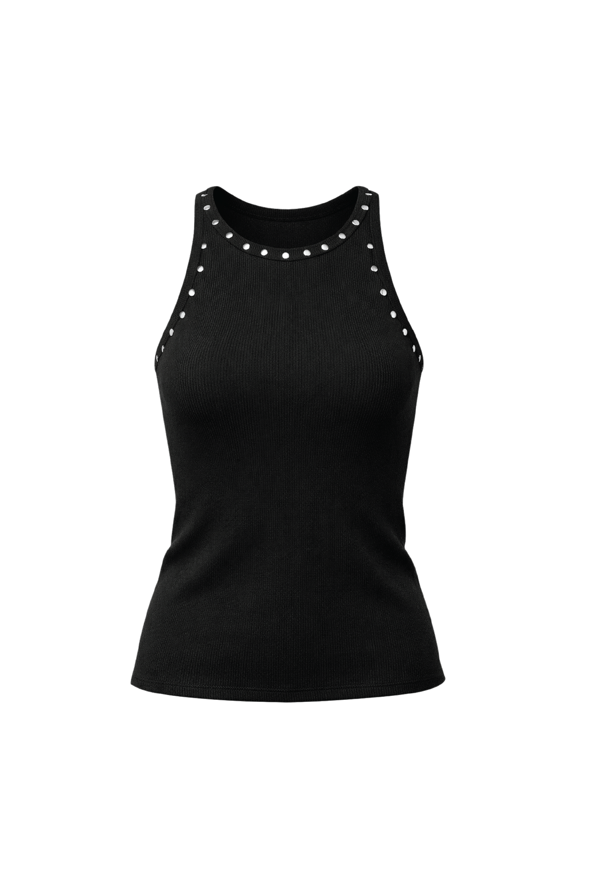 Paige Tank Top-Black
