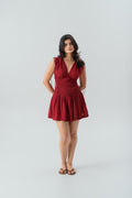 Maybel Dress-Red