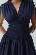 Maybel Dress-Navy