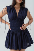 Maybel Dress-Navy