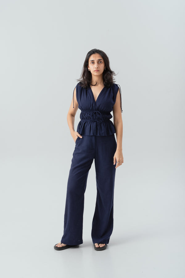 Noa Top- Navy