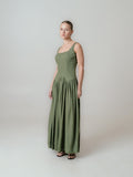 Ava Dress- Olive