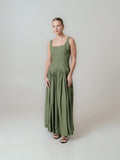 Ava Dress- Olive