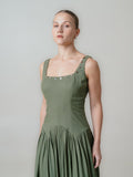 Ava Dress- Olive