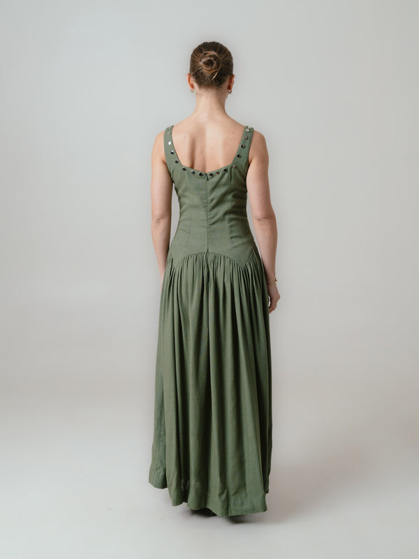 Ava Dress- Olive
