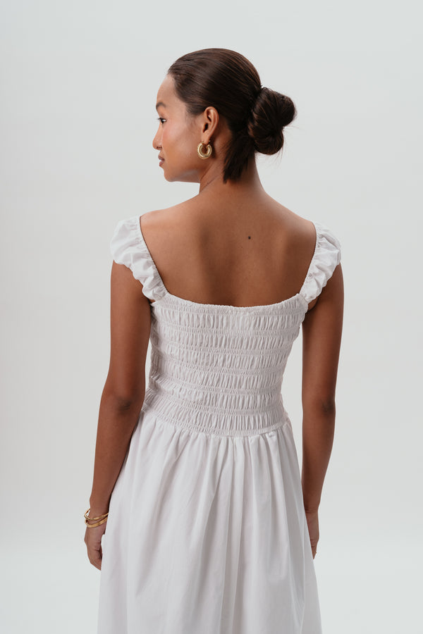 Ana Dress- White