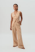 Esme Vest- Beige