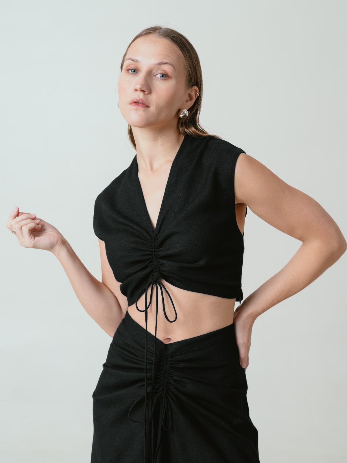 Rue Top-Black