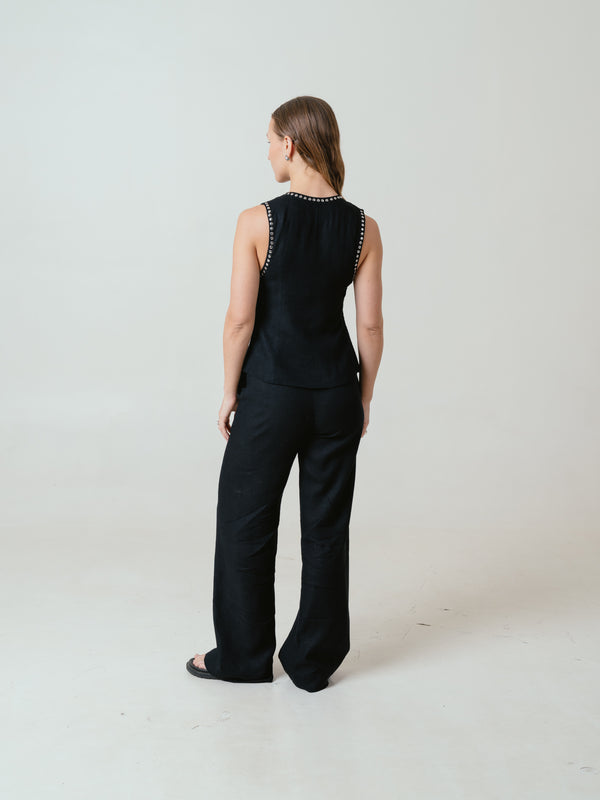 Freya Top- Black