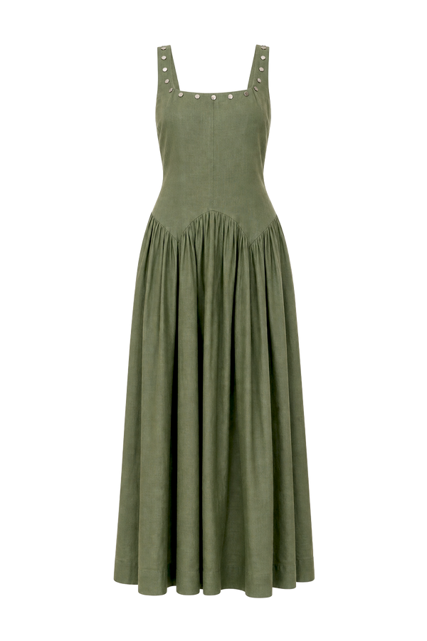 Ava Dress- Olive